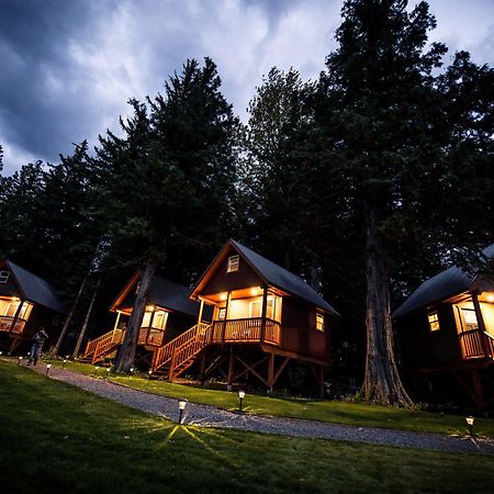 Hidden Acres Farm And Treehouse Resort 테라스 외부 사진