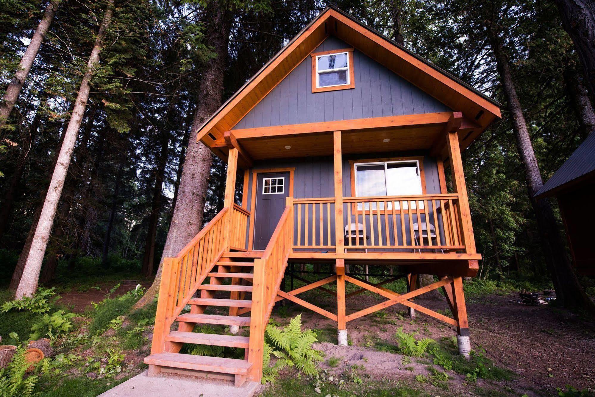 Hidden Acres Farm And Treehouse Resort 테라스 외부 사진